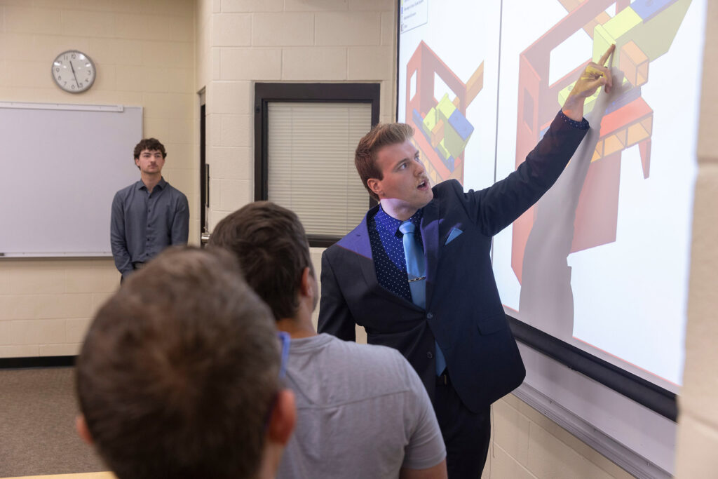 Photo of UW-Stout engineering student