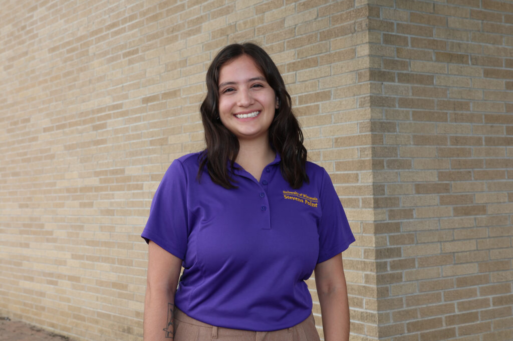 Photo: Acting major Maikla Wilson pursued a new purpose at UW-Stevens Point after finding the institution through the Midwest Student Exchange Program.