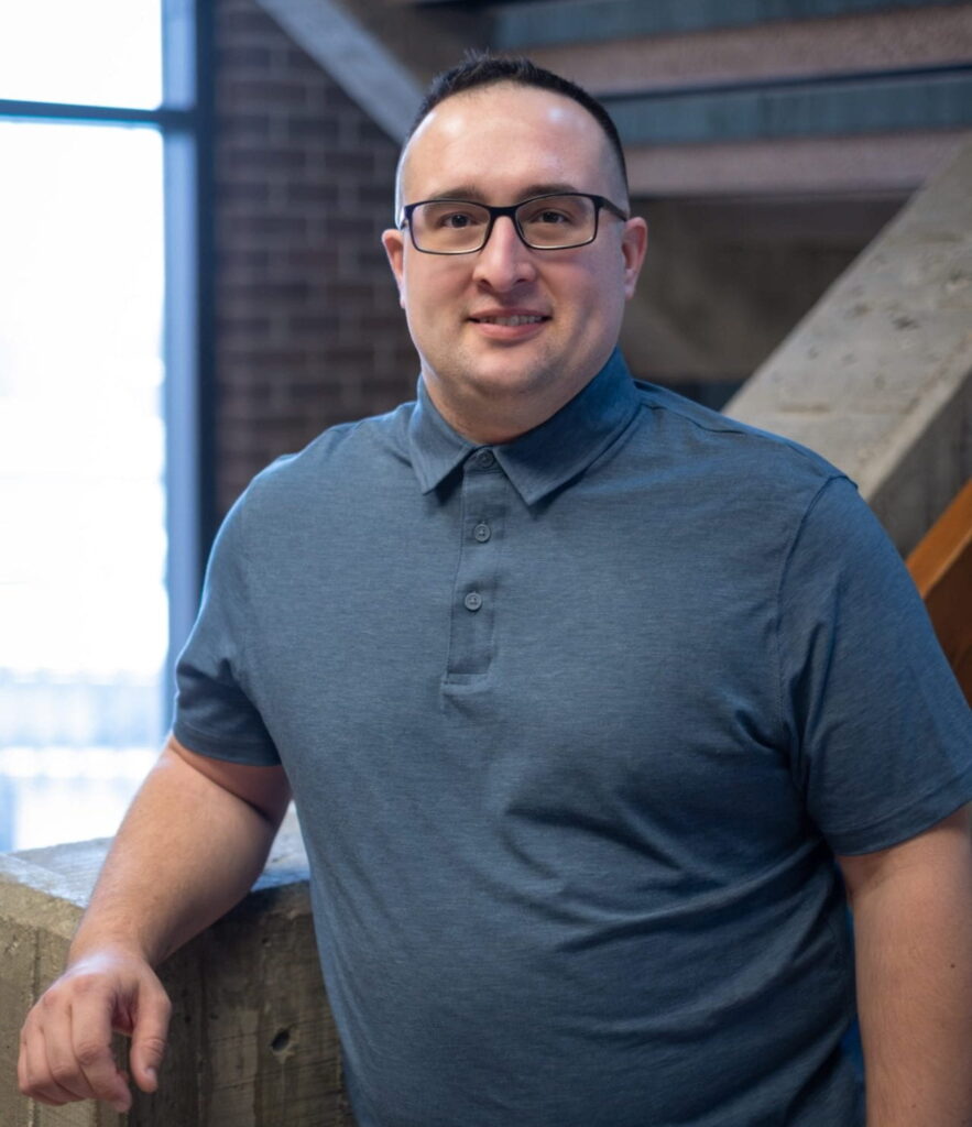 Photo of UW-Green Bay December 2025 graduate and student commencement speaker James Harris