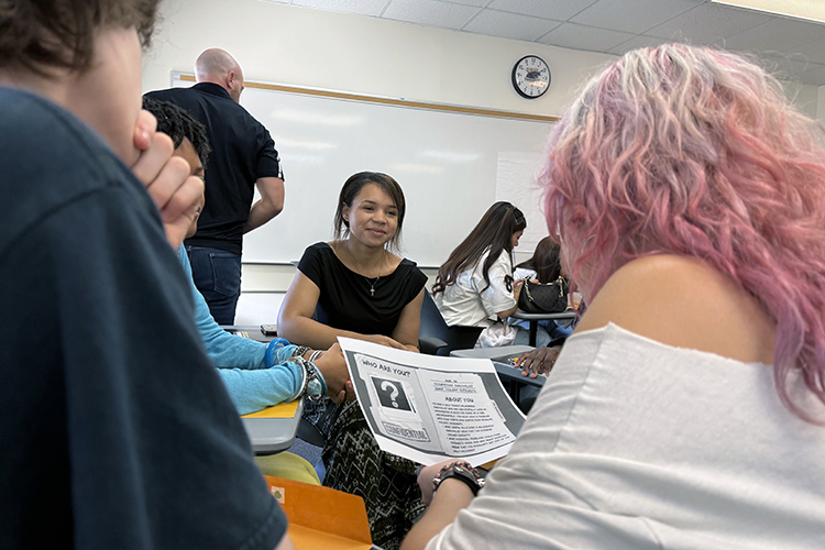 Consider the zombie: Imaginative scenarios help high school students tackle college-level academics