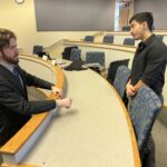 Participants at the February 2, 2024, Universities of Wisconsin Shared Governance Council meeting at the Pyle Center on the University of Wisconsin-Madison campus.