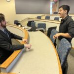 Participants at the February 2, 2024, Universities of Wisconsin Shared Governance Council meeting at the Pyle Center on the University of Wisconsin-Madison campus.